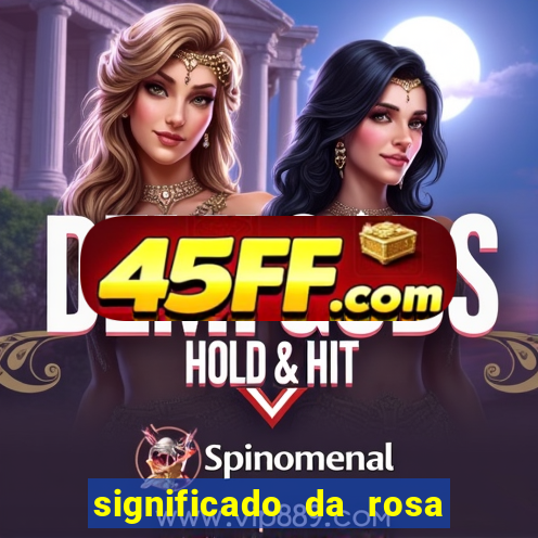 significado da rosa vermelha no whatsapp